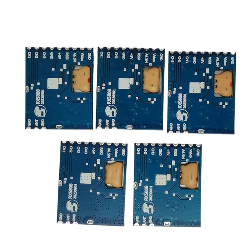 5.8Ghz RX5808 Wireless Audio Video Receiver Module 3.5-5.5V 7CH Audio Video Receiver Module SPI Mode