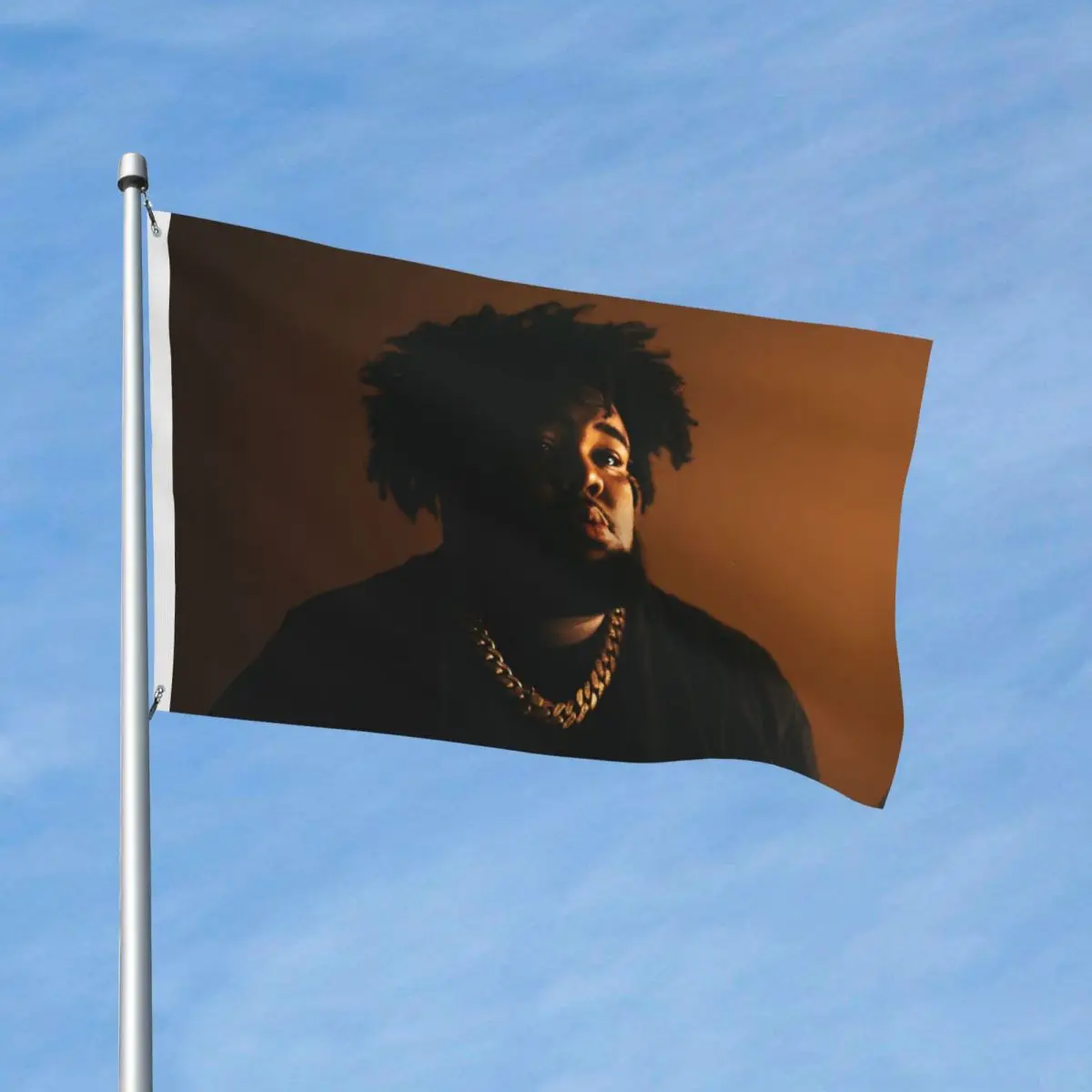 Rapper Rod Wave Flag Indoor Outdoor Banner Polyester Pop Singer Music Decoration Double Sided 60x90 90x150cm Flags