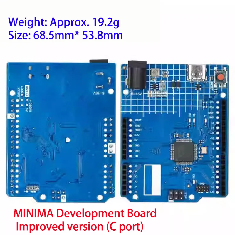 Para Arduino UNO R4 Minima ESP32-S3 tipo C placa USB WIFI edición Placa de desarrollo Compatible programación Control de aprendizaje