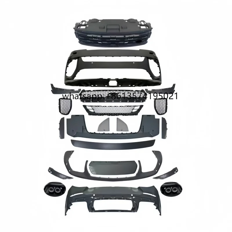 

Suitable for the 2024 Land Rover Range Rover Sport Body Kit with SV-style Bumper Surround.including Front Rear Bumper Fender
