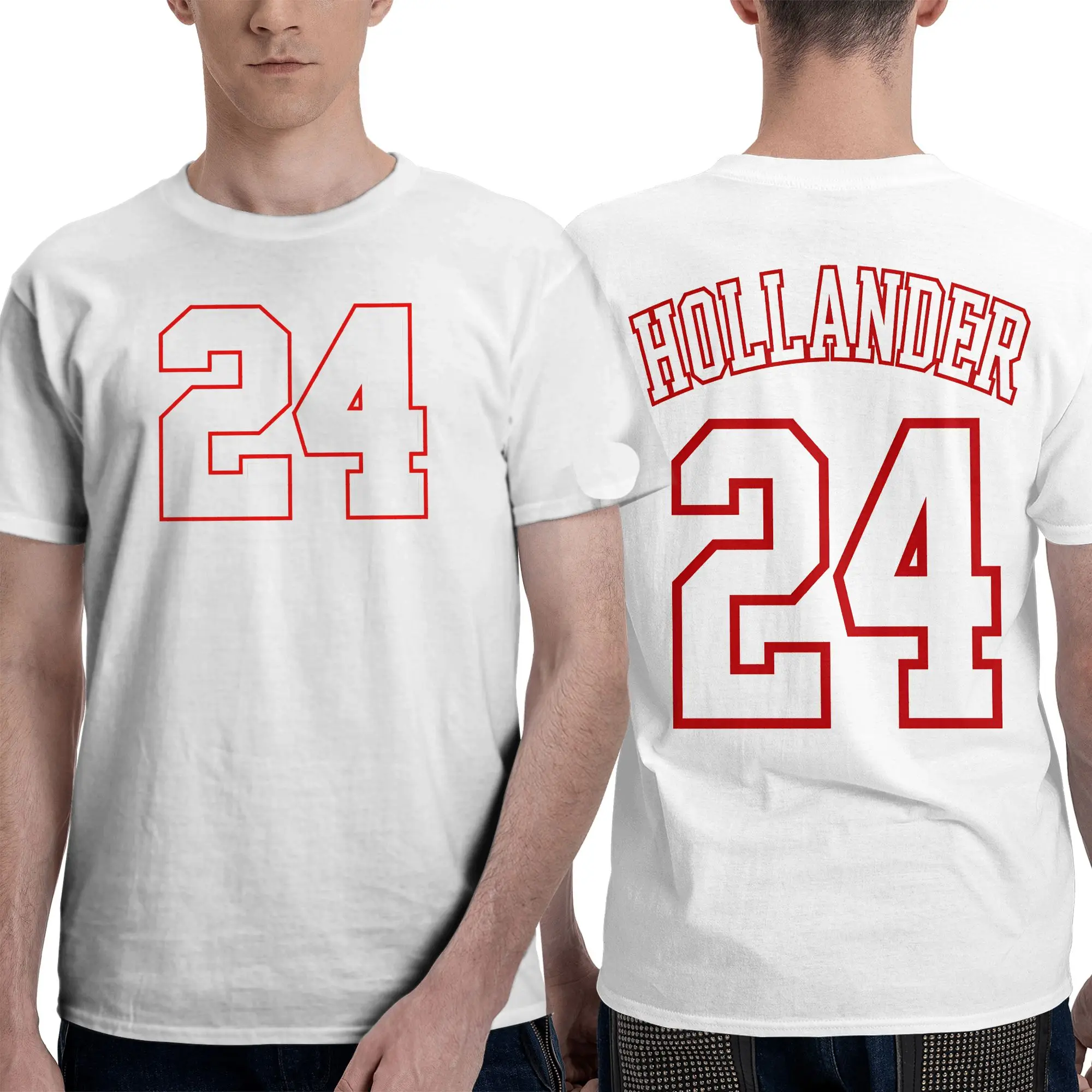 Shane Hollander‌ 24 Ilya Rozanov 81 TShirt Men 100% Cotton T-Shirts Crewneck Heated Rivalry  Tees Short Sleeve Clothes Plus Size