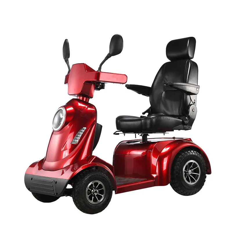 800W Heavy Duty Electric Scooter with 4 Wheels Mobility Aid for Elderly and Handicapped People