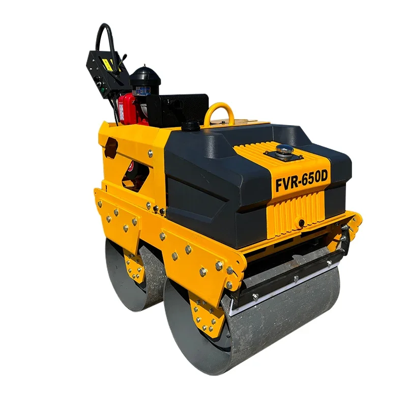 for New Hot Selling Hydraulic Drive Single Roller Power Double Roller Drive Walk Behind Roller