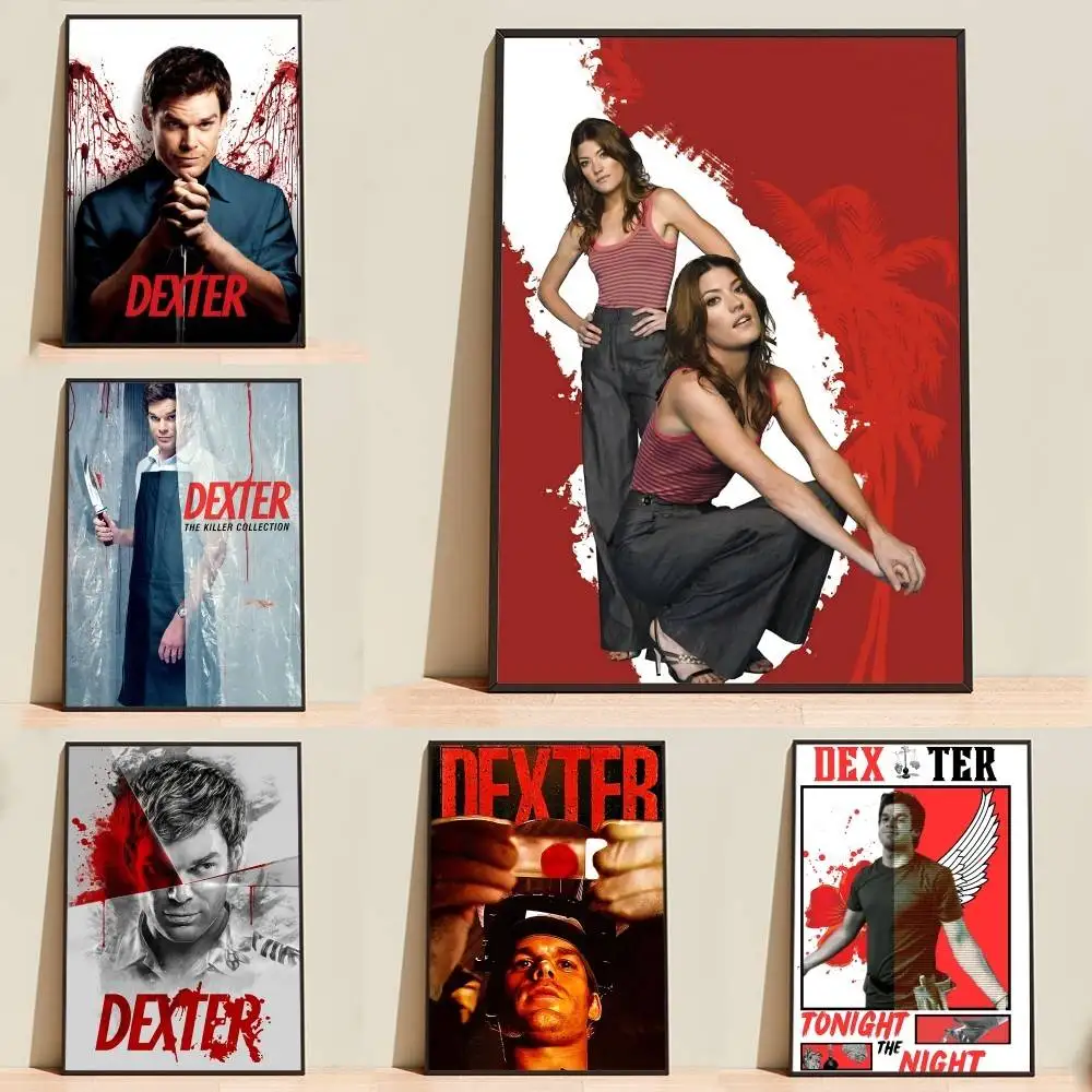 The tv-D-Dexter Serise Poster Wall Art Print Decorative Mural Home Decor Gift Unframed Customizable