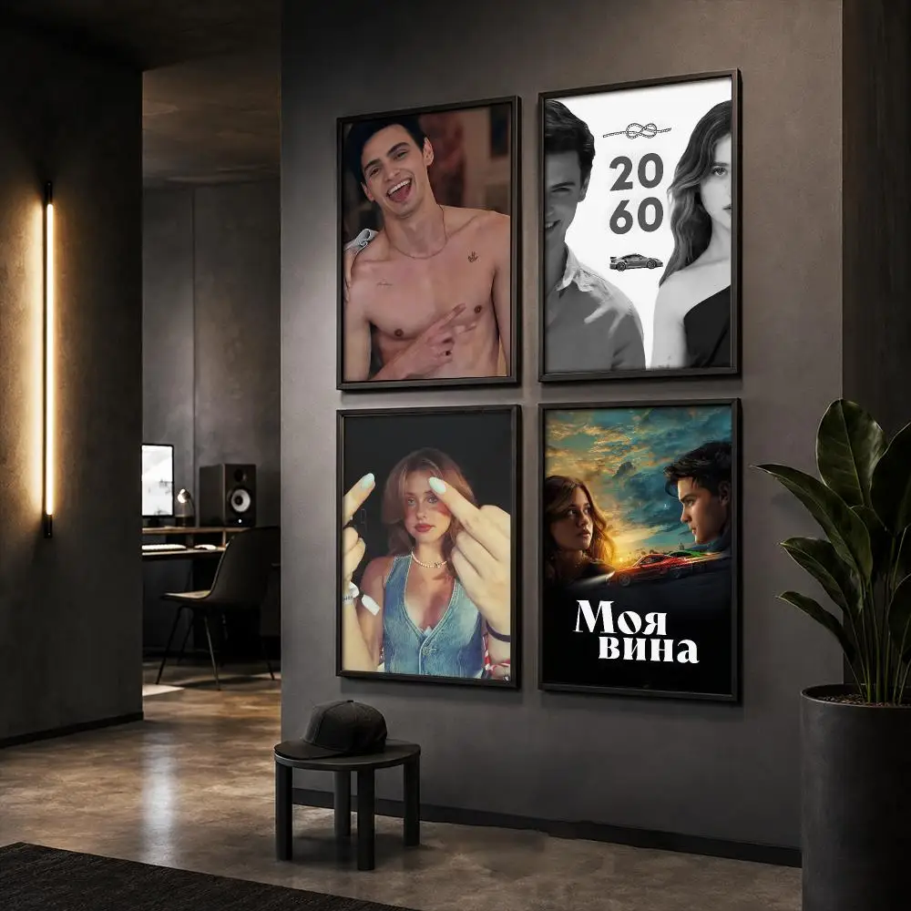 My F-Fault Culpa Mia TV Poster HD Home Wall Stickers House Hallway Living Room Bedroom Bar Office Decor Art Prints