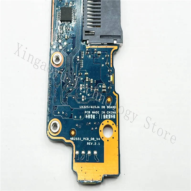 Imagem -04 - Slot para Cartão Usb Original para Asus Zenbook 13 14 Ux325ja Ux425ja Ux425ia Ux325ea Teste 100 Perfeito Nb2551