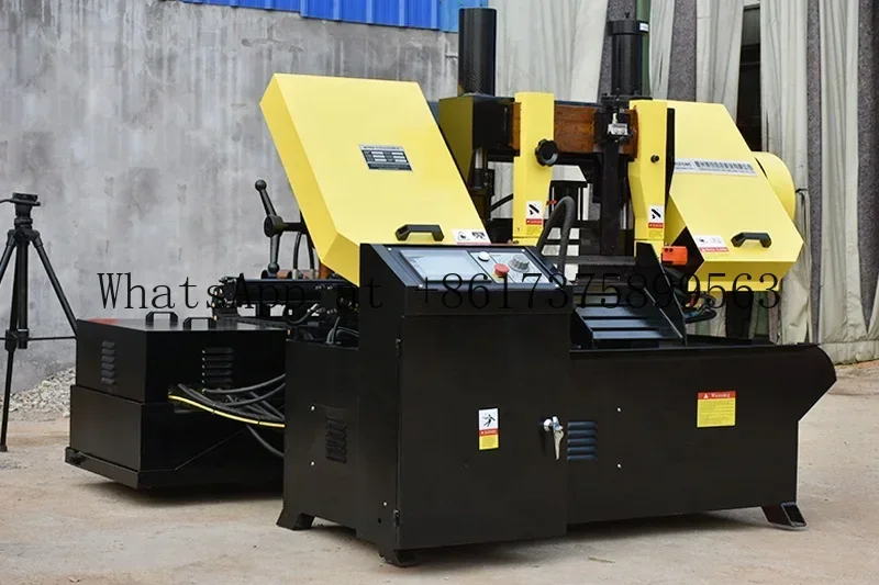BORUI CNC GH4235 GH4230 Bandsaw Machine Horizontal Band Sawing Machine Hydraulic Metal Cutting