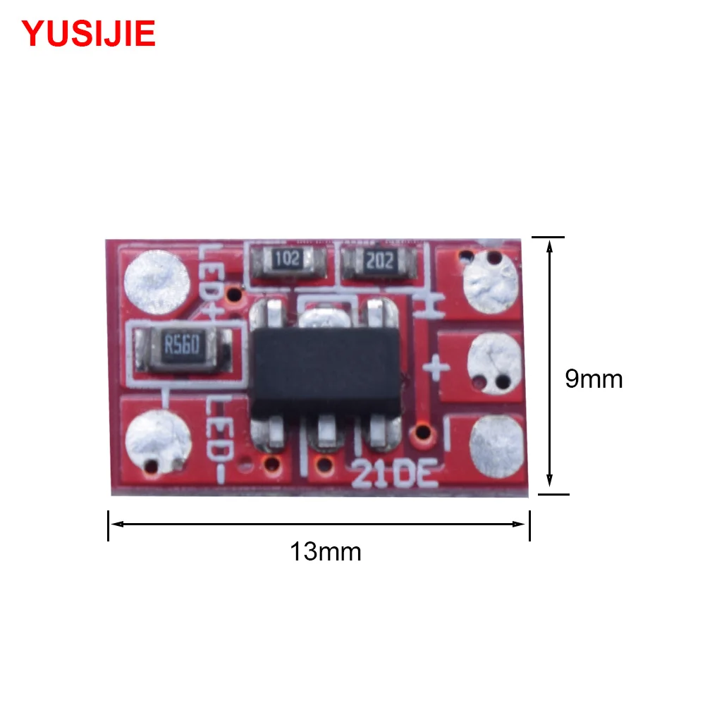 YUSIJIE-431 motocyklowe tylne światło pojazd elektryczny DIY światło hamowania moduł płyty prądem stałym 9v-30v wysokie światło