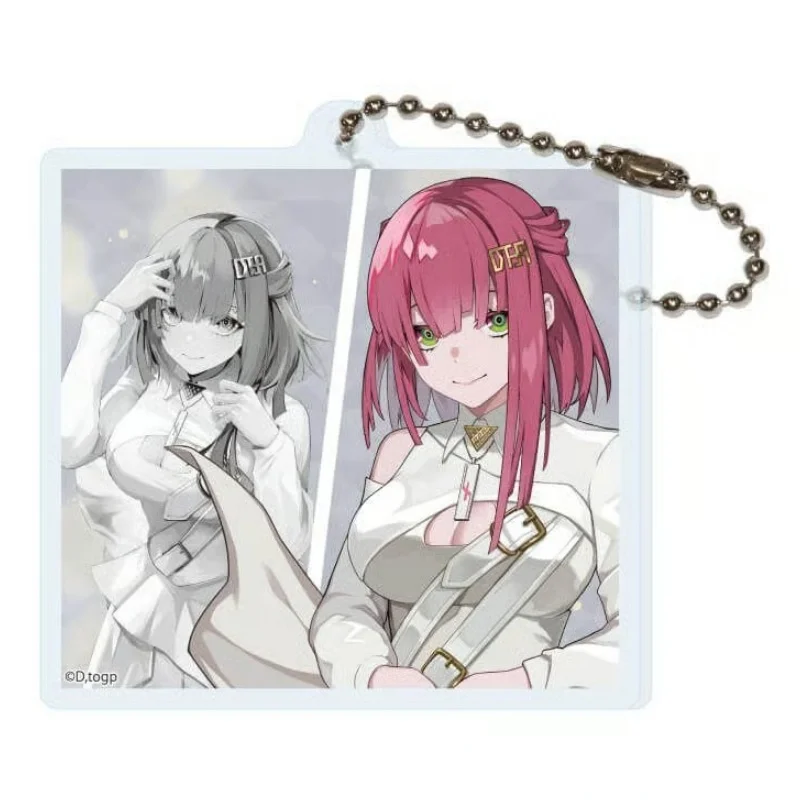 VTuber 18TRIP Anime Game 6cm Renga Nishizono Day2:Kafka Oguro Acrylic Keychain Bag pendant Fans Gifts Stand Figure Anime Lovers