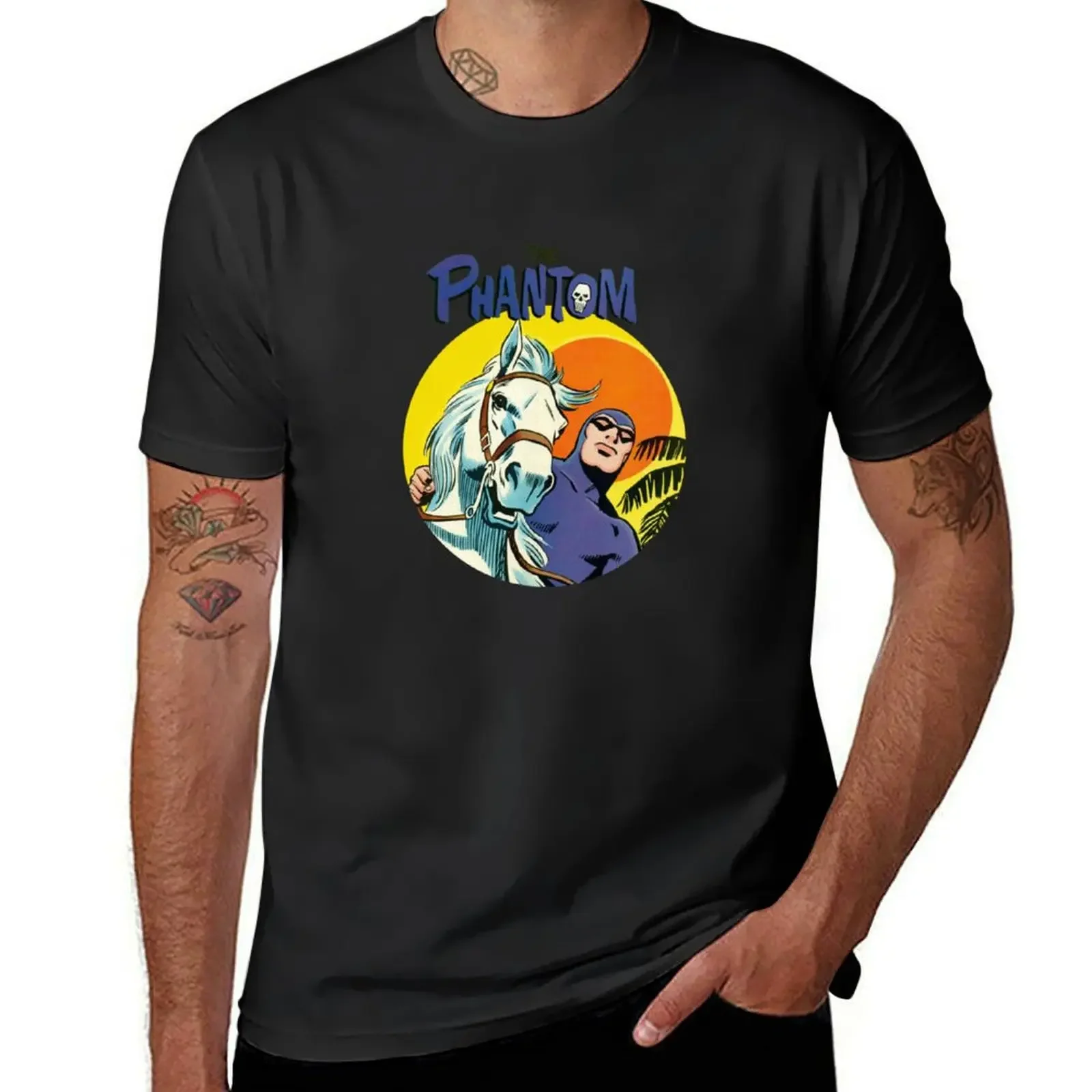 The Phantom T-Shirt quick-drying anime stuff mens graphic t-shirts