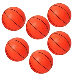 Mini ballons de basket gonflables avec pompe pour enfants, sports d'intérieur et d'extérieur pour enfants, jeux parent-enfant, 6 pièces, 10cm