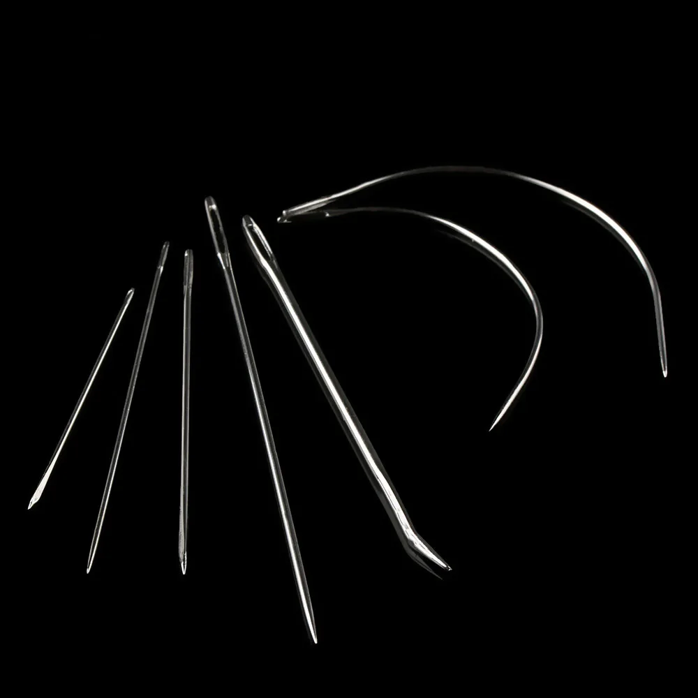 7 Pcs/set Home Supply Crafts Carpet Curved Canvas Sewing Needles Hand Repair