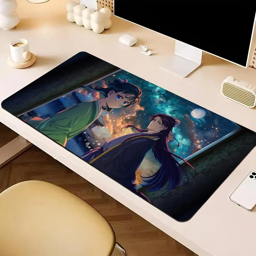 

the apothecary diaries season 2 Mouse Pad E-sports players game teclado XXL Large Computer Laptop Non-slip Keyboard Desk Mat C