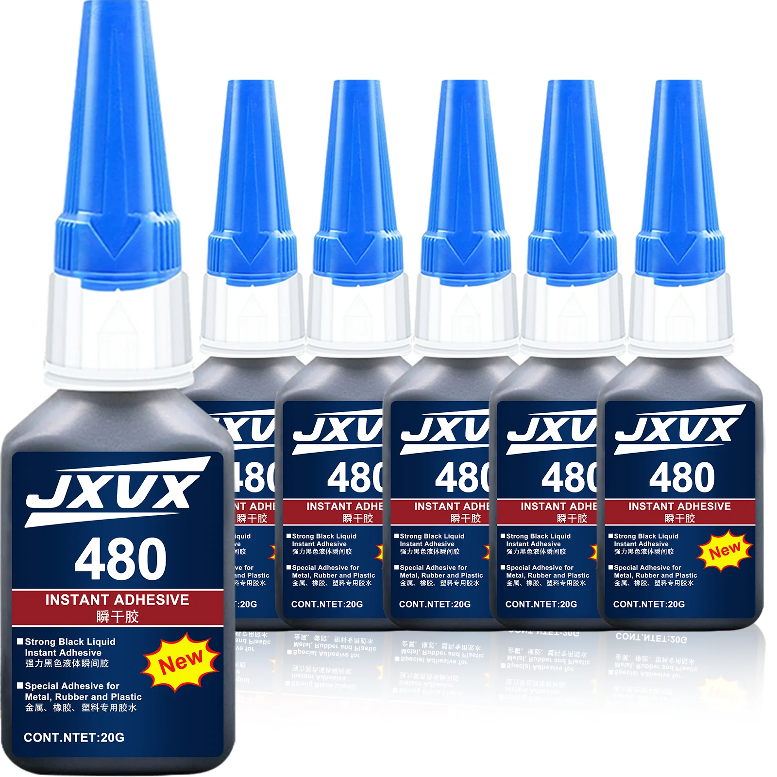 20g-x-6-bottles-of-black-super-glue—for-tires-rubber-and-black-plastic—quick-drying-instant-adhesive