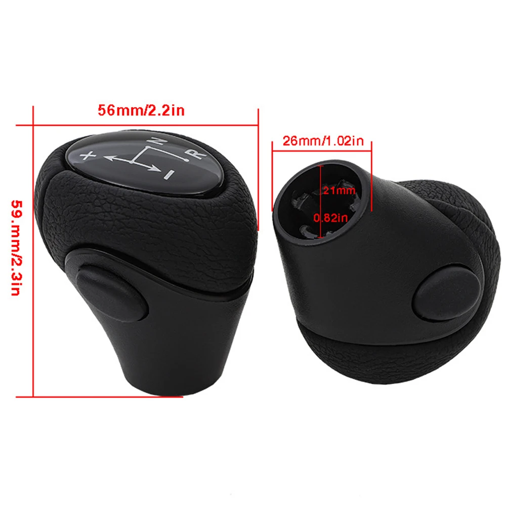 Automatic Transmission Car Gear Shift Knob Lever Shifter for Mercedes Smart Fortwo 450 1998-2014 for Fortwo Roadster 450 451