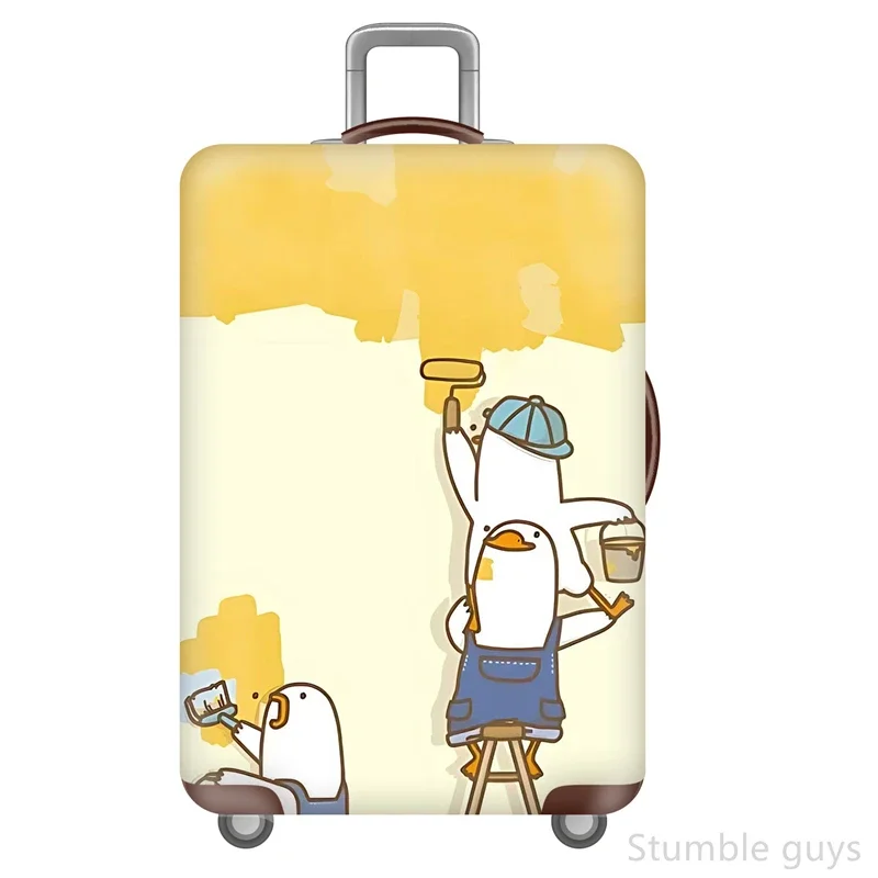 

Премиальный прочный эластичный чехол для багажа, пылезащитный защитный чехол для чемодана, надежный аксессуар для путешествий, подходит для чемоданов на колесиках