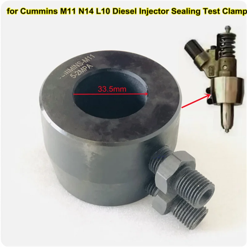 

M11 N14 L10 EUI Diesel Injector Body Sealing Test Oil Pressure Leak Testing Clamp Repair Tool for CUMMINS