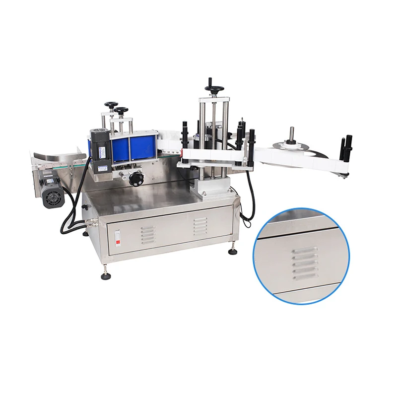 Table Round Bottle Labeling Machine MT-130 Automatic High-Speed Self-Adhesive Labeler for Glass Bottles & Cans
