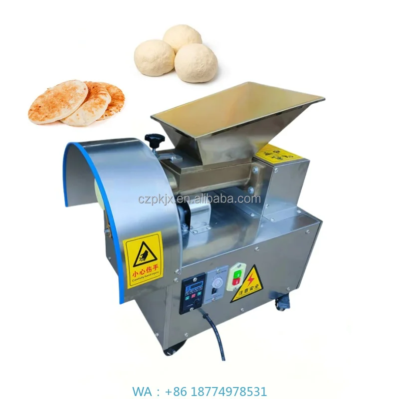 Máquina divisora divisora para tienda de Pizza, fácil operación, cortadora de bolas de masa de acero inoxidable de 1-200g, uso amplio de masa
