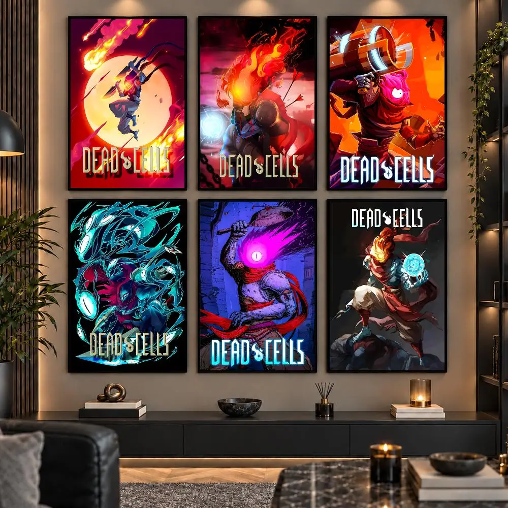 Video Game D-Dead C-Cells Painting Calligraphy Canvas Wall Art Prints for Living Room Bedroom Home Decor Gift
