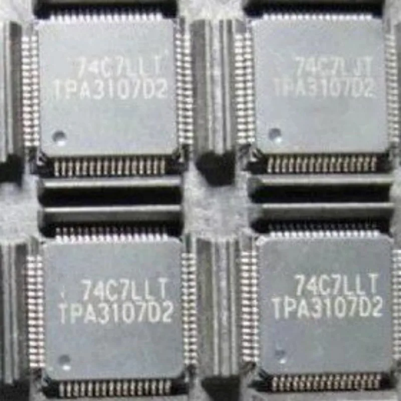2-50pcs New TPA3107D2PAPRG4 TPA3107D2 TQFP-64 Car Chip Mono Class D Audio Power Amplifier Chip