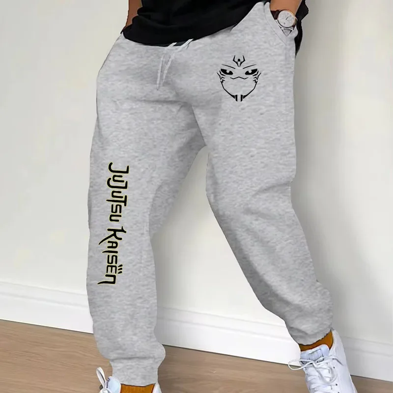 

New Spring Autunm Anime Printed Jogging Sports Men Pants Daily Sweatpants Casual Versatile New Fashion Men's Pants Clothing