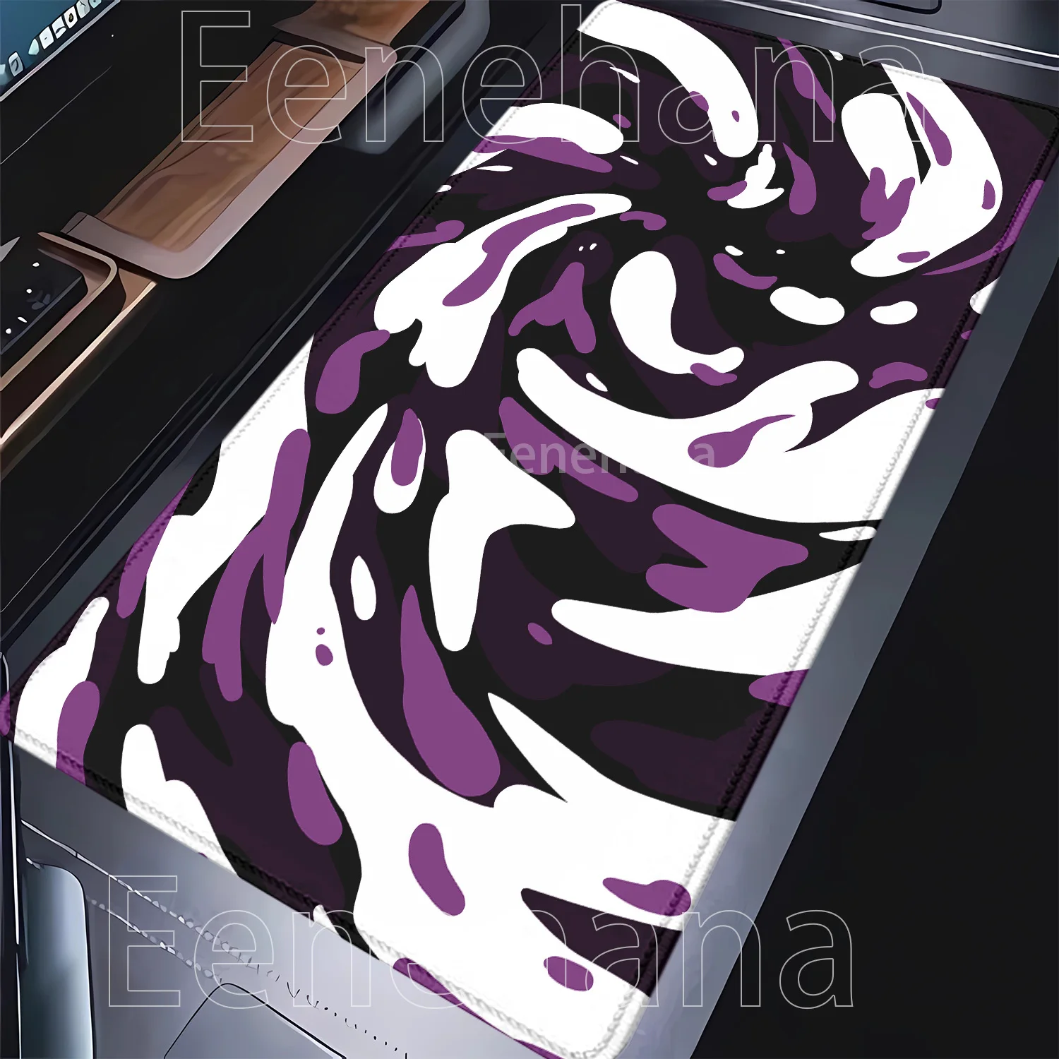 XXL Mouse Pad Vortex Strata Liquid Keyboard Mouse Mat Nonslip PC Gaming Mousepad Office Accessories Cartoon HD Printing Desk Mat