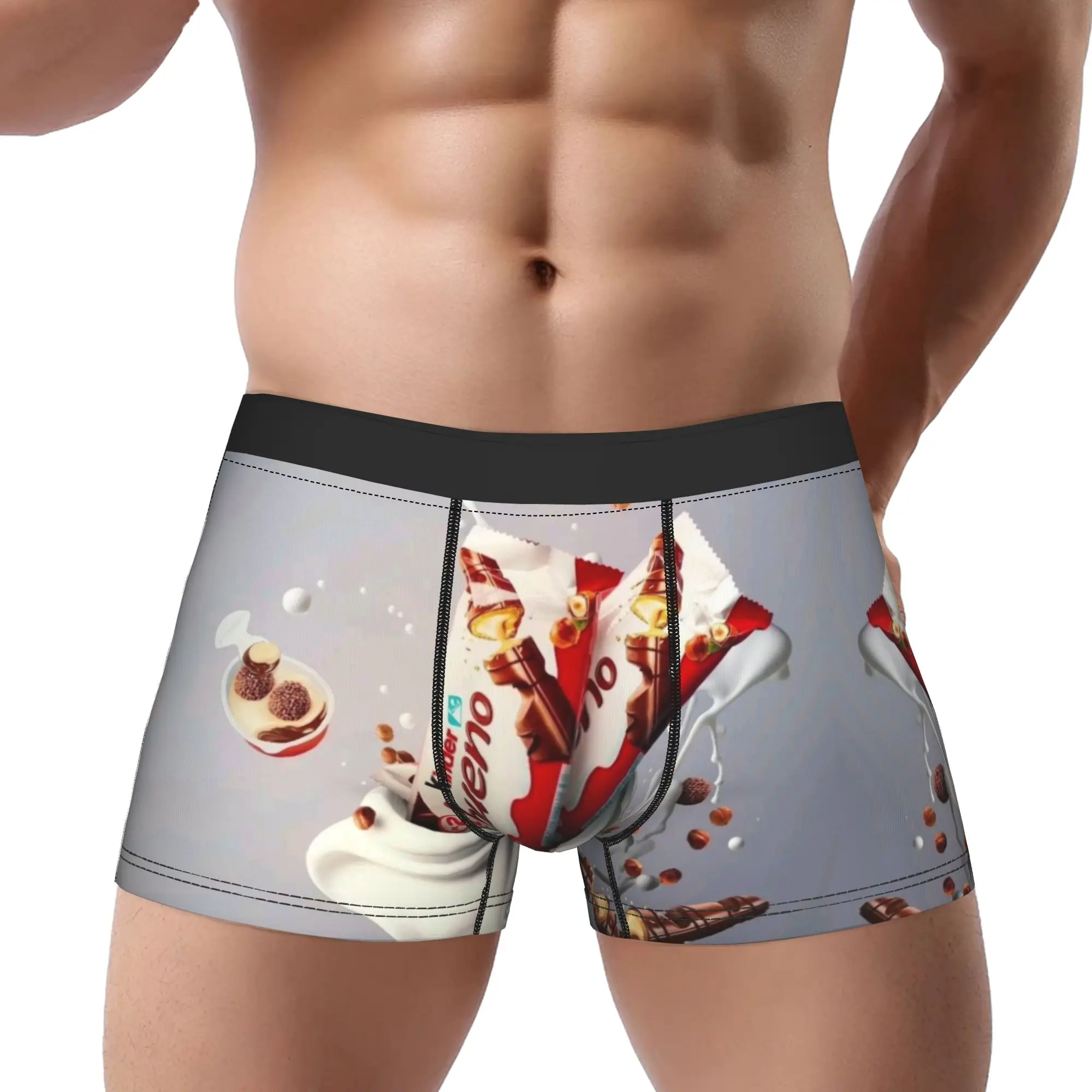 

Мужские трусы-боксеры Kinder: дышащие, вентилируемые шорты