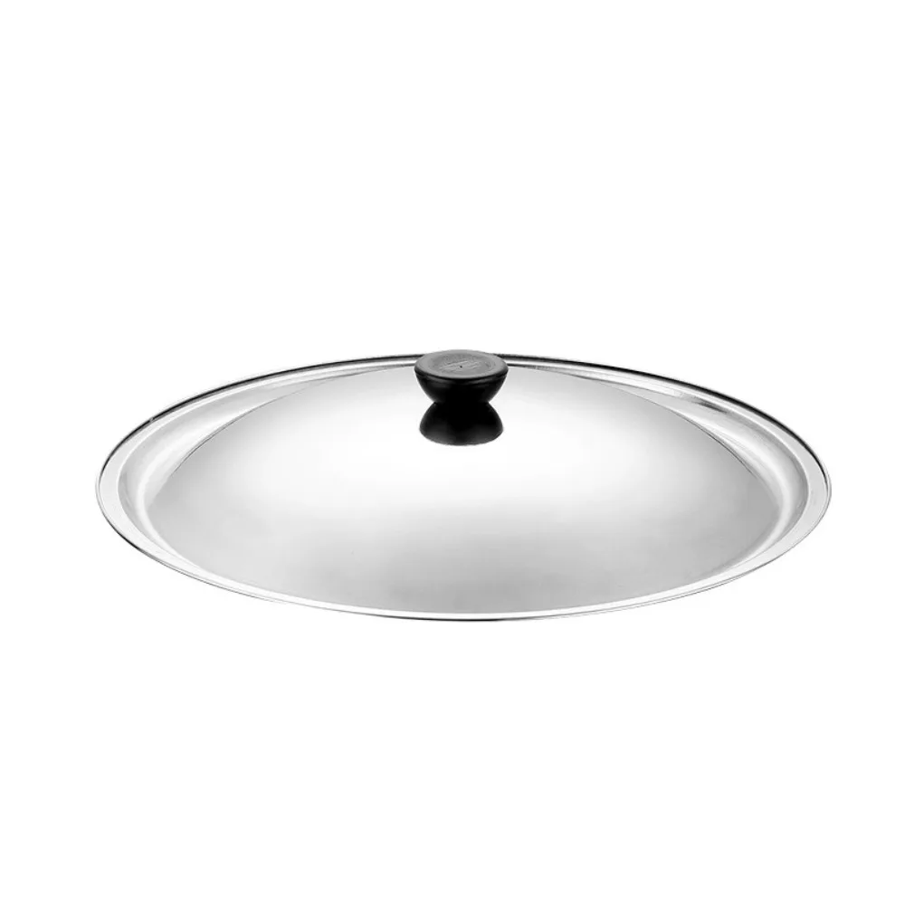 New Universal Pot Cover Stainless Steel Round Pot Lid Knob 18-32cm Wok Pan Lid Kitchen Accessories