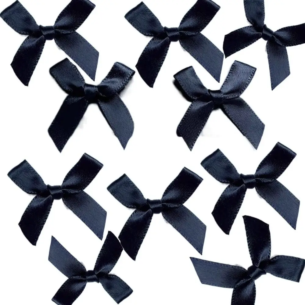 

10pcs Doll Head Clips Bowknot Cotton Doll Hair Pins Tiny Mini Doll Wig Clips Cute 4cm Mini Hair Clip Headwear