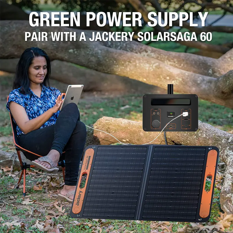 With Solar Panel Charging Quick Charging Uk Eu 700w 1000wh 1800w Lifepo4 Portable Solar Generator Power Station for Laptop 1000W