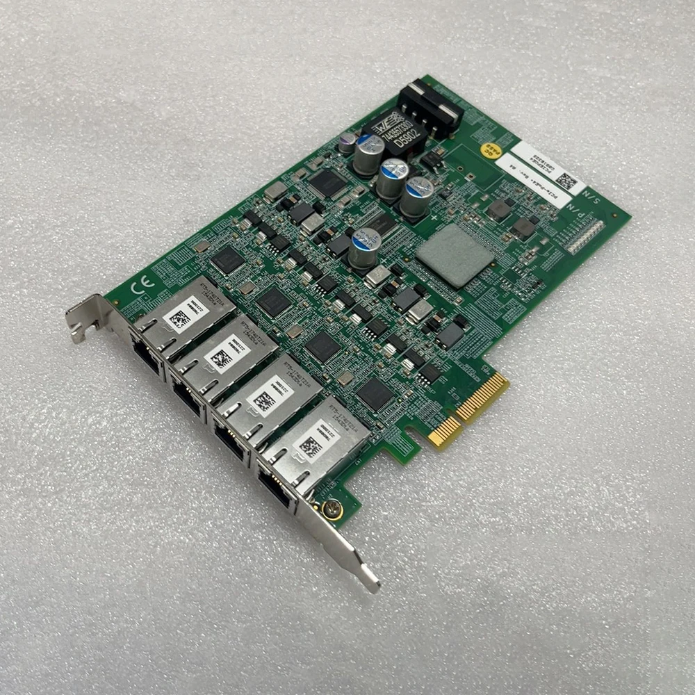 

Карта Gigabit Ethernet PCIe POE4 с четырьмя портами Gigabit Ethernet, PCIe POE4+Rev.A4