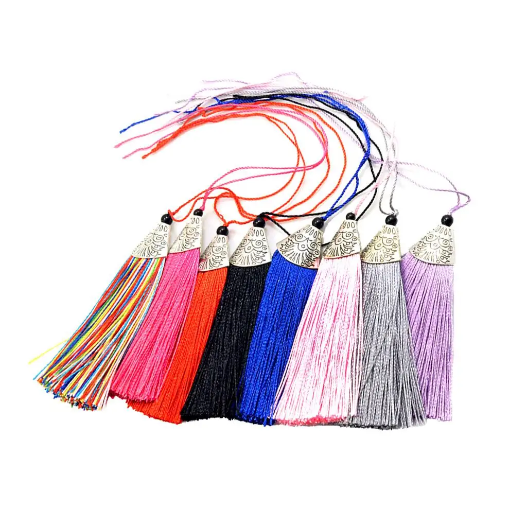 8 Pcs Handmade DIY Tassels for Earring Jewelry Making DIY Craft Accessory