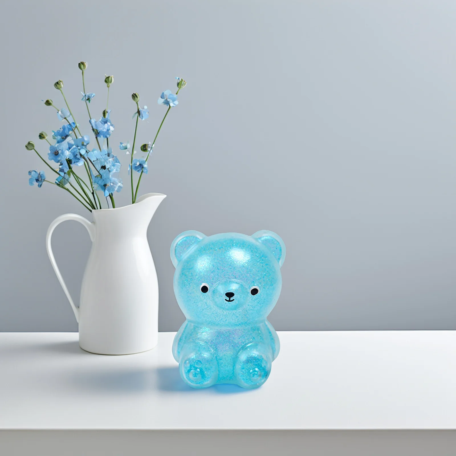 3 قطعة ضغط الدب لتخفيف التوتر حيوان رائع قابل للتمدد ألعوبة حسية مضحكة لتخفيف الضغط صعبة