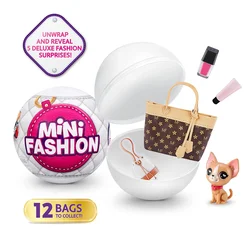 Zuru Mini Brands Toy, Original, Mystery Blind Box, Fashion Bag, Shoes, Ball Toy, 5 Surprise