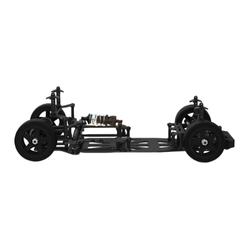 1/10 On Road Frame Mini Chassis 225mm Wheelbase R/C Car Drift Model Diy Modification