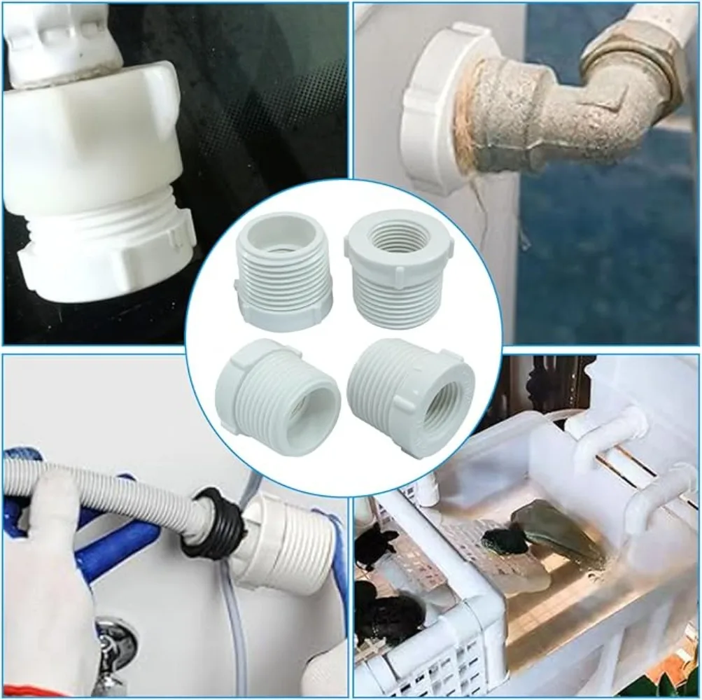 Plastic Threaded Bushing Connector 3/8“ 1/4“ 1/8“1/2