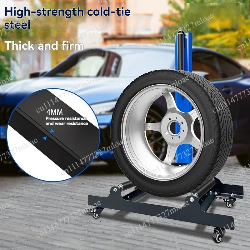 

Professional labor-saving tire maintenance, placement of tool brackets, automobile tire hub cleaning rack, rotary rolling