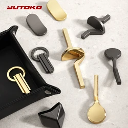Modern Minimalist Golden Wardrobe Solid Handle Nordic Single-hole Drawer Cabinet Small Handle Creative Door Handle Cabinet Knobs