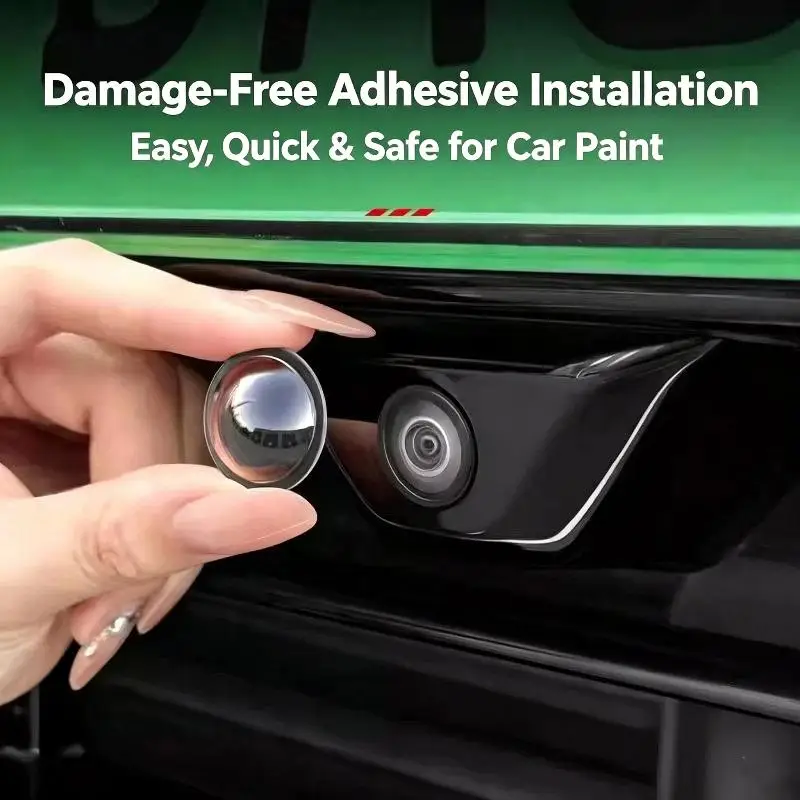 【MO】2/4PCS Universal 360 Panoramic Reversing Camera Protect Cover Scratch Resistant Waterproof Dustproof
