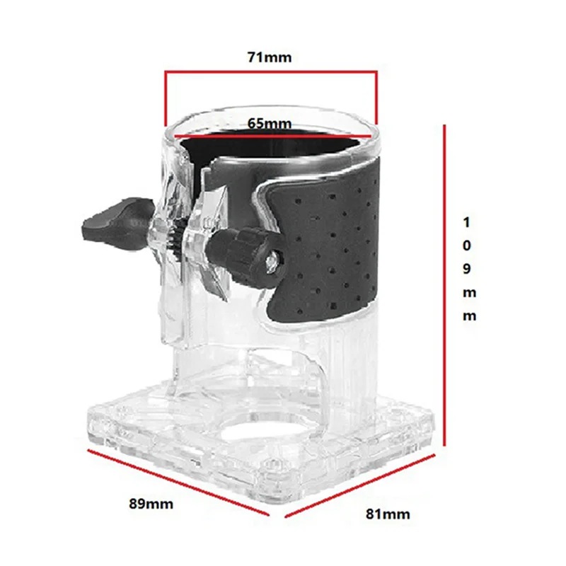 Base de Machine de tondeuse électrique AC88-2X, coupe-bois, accessoires d'outils électriques, Base de routeur plongeant