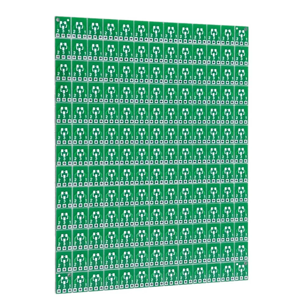 ABLL-SOT23 SOT23-3 Turn SIP3 Double-Side SMD Turn DIP SIP3 Adapter Converter Plate SOT SIP IC Socket PCB Board DIY Kit
