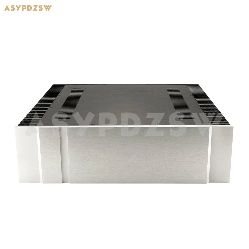 4312-PASS Full aluminum chassis Class A power amplifier enclosure / Case Size 430X120X413mm
