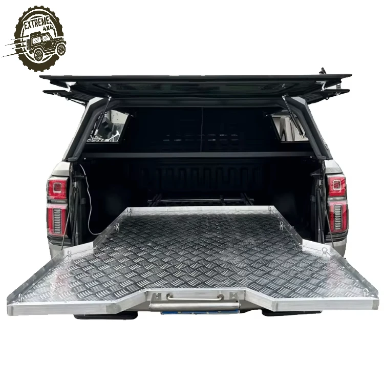 Factory Directly Sale Pickup Truck Luggage Tray Aluminum Slide Tray High Load-Bearing Pickup Truck Bed Pallet for GMW Poer