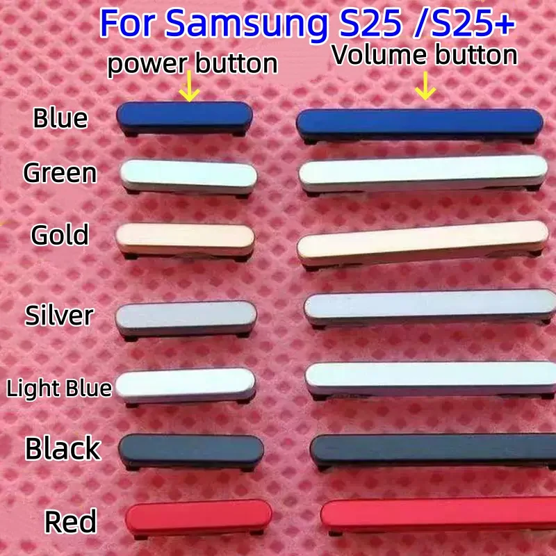 Power Buttons Volume Button For Samsung Galaxy S25 S25+ S25Plus S25edge S25Ultra SM-S931N S938U S936B S937B Side Buttons Keys