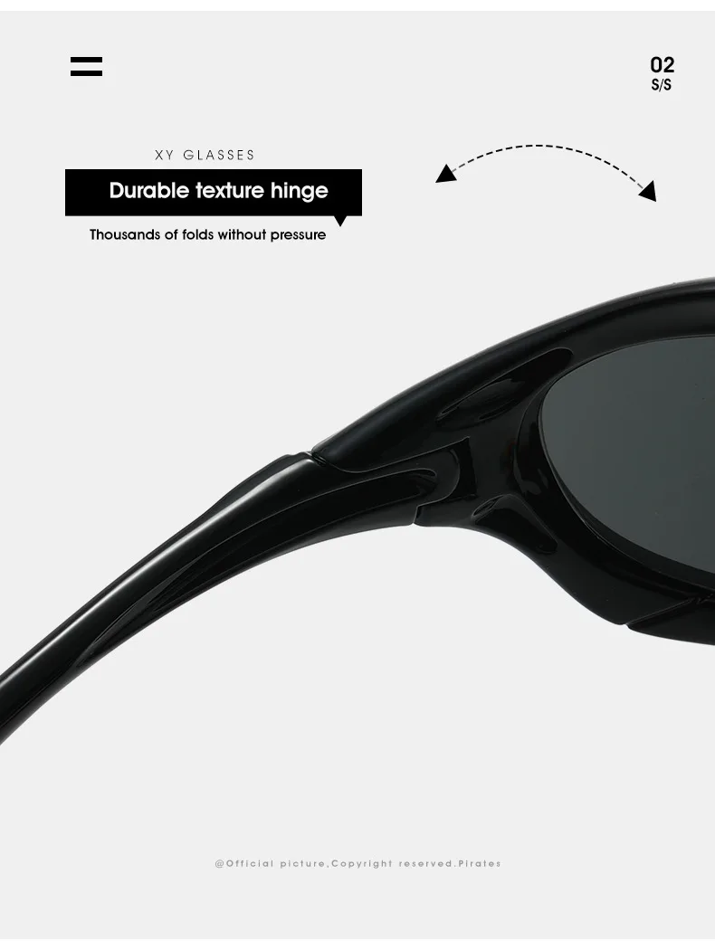 Outdoor-Sport-Sonnenbrille für Herren und Damen, reflektierende Beschichtung, Fahrradbrille, UV400 – Detail 13