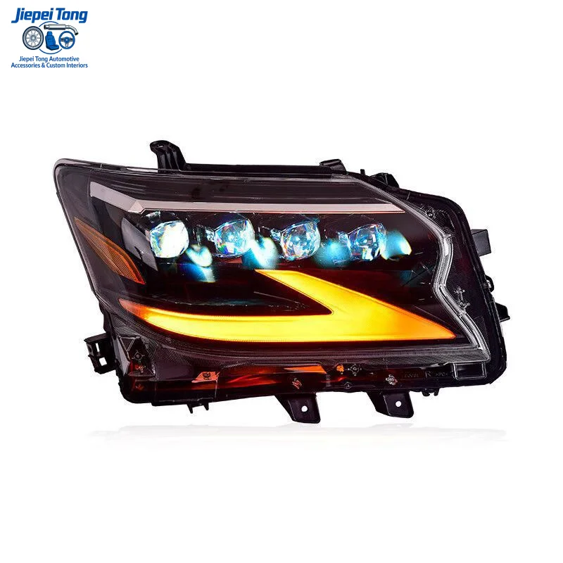 Suitable for Lexus GX400 Assembly 2014-2020 Models GX460 Modified LED Lens Headlight Daytime Running Light