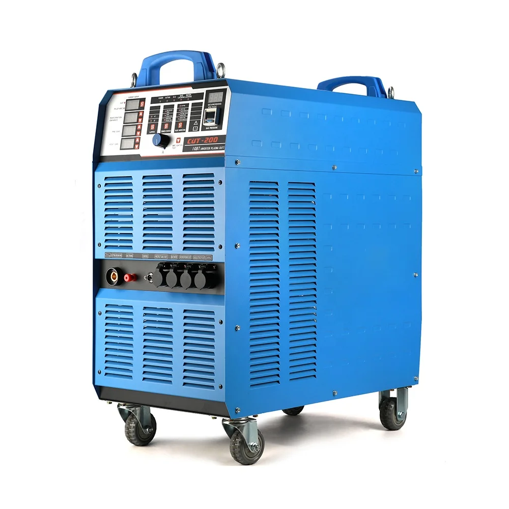 

CUT200 380V 200A 45.7KVA External Pump Igbt Double Modulel Inverter Plasma Cut Welders Plasma Cutting Machine
