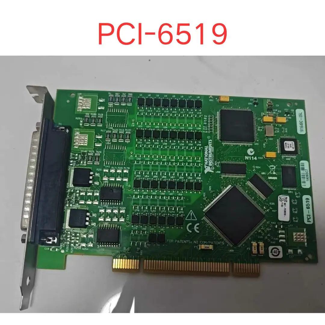 Second-hand test OK PCI-6519 acquisition card Fast Shipping