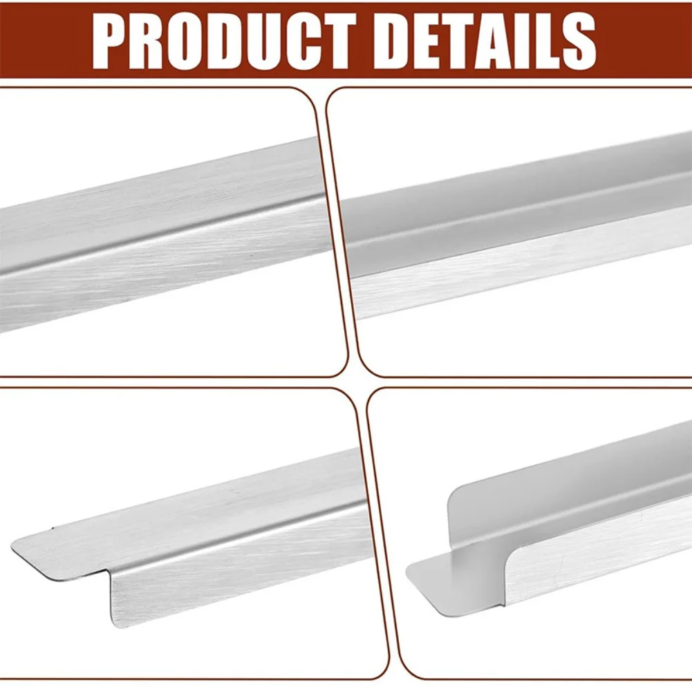 8pcs Kitchen Tools Transfer Lever Adapter Bar Set  8 For Durable Dividers For Food Service Stainless Steel 12inch For Constant